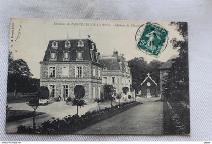 N19, Bagnoles de l'Orne, château de Chantepie, Orne 61