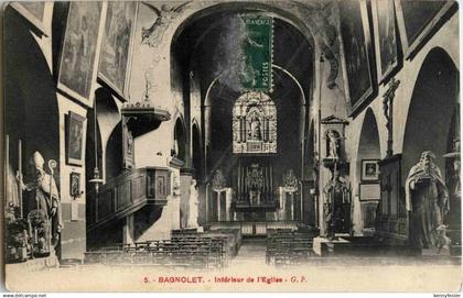 Bagnolet . Interieur de l Eglise