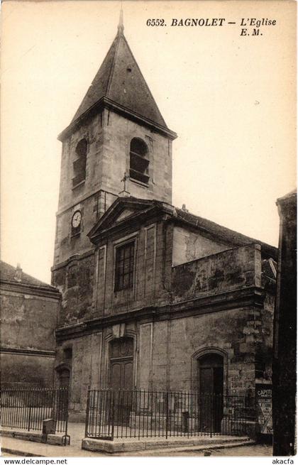 CPA Bagnolet L'Eglise FRANCE (1372907)
