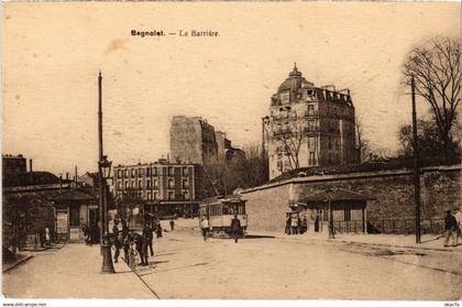 CPA BAGNOLET la barriere (1272481)