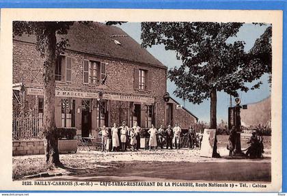 77 - Seine et Marne - Baillycarrois - Cafe - Tabac - Restaurant (N13602)