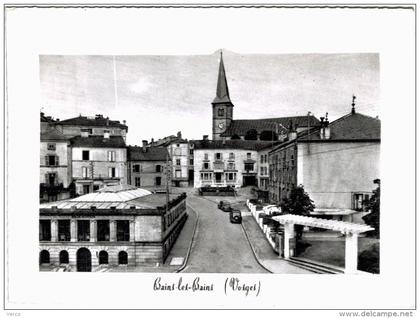 Carte Postale Ancienne de Bains les Bains