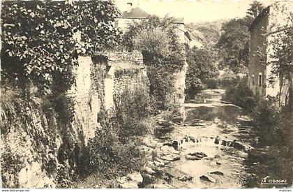 - vosges -ref-A652- bains les bains - le vieux bains les bains - le bagnerot - carte bon etat -