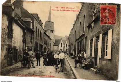 CPA BAIS - Route de Ste-GEMMES-le-ROBERT (195066)
