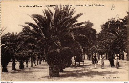 CPA BANDOL - BANDOL-sur-MER - Allées Alfred Viviens (635409)