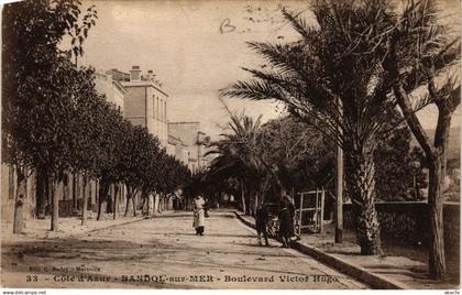 CPA BANDOL - BANDOL-sur-MER - Boulevard Victor-Hugo (635437)