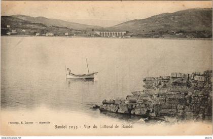 CPA Bandol Vue du Littoral de Bandol FRANCE (1104613)