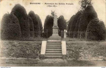 Bapaume - Monument des Soldats Francais