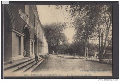 32 - Barbotan les Thermes -  A la terrasse du Grand-Hotel