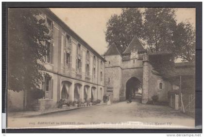 32 - Barbotan les Thermes -  L'Eglise et Hotel Henri IV