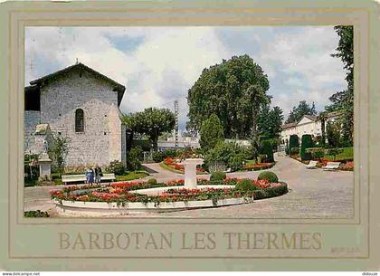 32 - Barbotan les Thermes - Le Parc - Fleurs - Flamme Postale de Barbotan les Thermes - CPM - Voir Scans Recto-Verso