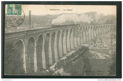 Barentin (76) - Le Viaduc ( avec train Ed. COFFIN, Barentin)