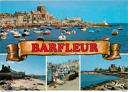 50 - Barfleur - Multivues - CPM - Voir Scans Recto-Verso