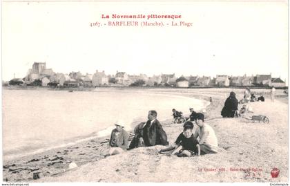 CPA Carte postale France  Barfleur La Plage      VM91711