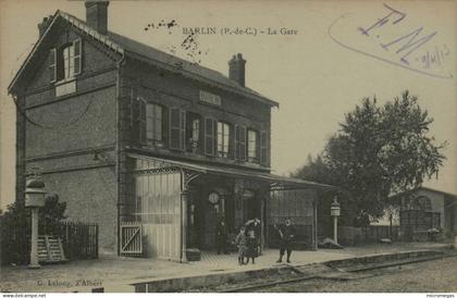 62 - BARLIN - La Gare
