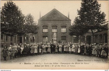 CPA BARLIN - École des Filles compagnie des Mines de NOUEX (116934)