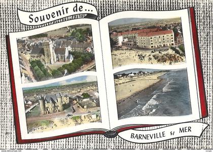 CPSM Souvenir de Barneville sur Mer vues multiples