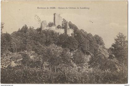 Environs de Barr - Ruines du Château de Landsberg
