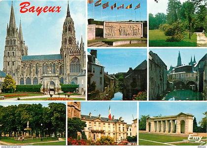 14 - Bayeux - Multivues - Flamme Postale de Bayeux - CPM - Voir Scans Recto-Verso