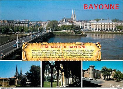 64 - Bayonne - Multivues - Flamme Postale de Bayonne - CPM - Voir Scans Recto-Verso