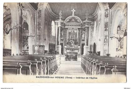 Bazoches sur Hoene, intérieur de l'église (12787)