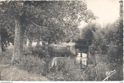 CPSM Bazoches-sur-Hoesne Les Vannes du Moulin de Cremel