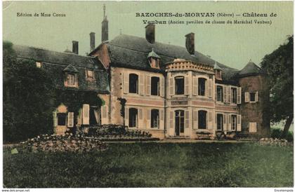 CPA-Carte Postale France Bazoches du Morvan Château de Vauban 1917 VM55837