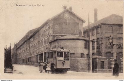 Beaucourt - Les usines - Tram