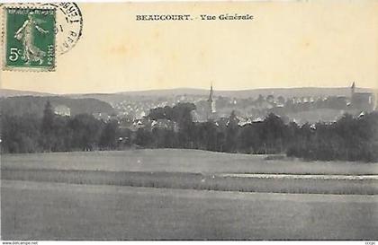 CPA Beaucourt - vue générale