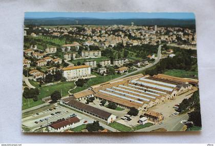 Cpm, Beaucourt, vue aérienne, Unelec, usine des Prés, Territoire de Belfort 90