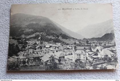 Cpa 1910, Beaufort et vallée du Doron, Savoie