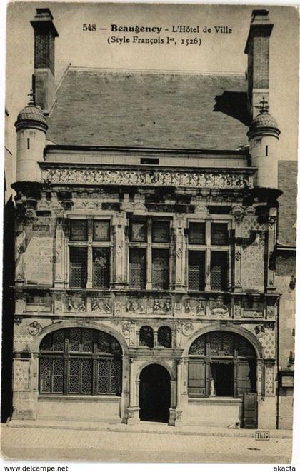 CPA BEAUGENCY - L'Hotel de Ville (270605)