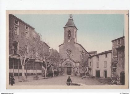 AJC - Beaumes de venise - place de l'eglise romaine