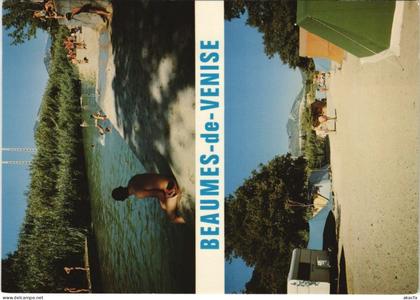 CPM BEAUMES-de-VENISE La Baignade - Le Camping (1087241)