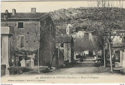 VAUCLUSE : Beaumes de Venise, Rue d'Aubignan