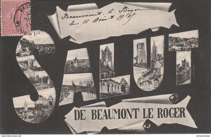 27 - BEAUMONT LE ROGER  - Salut de Beaumont le Roger