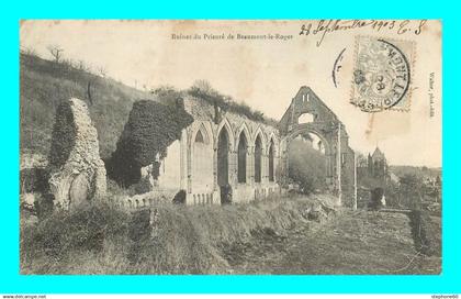 a893 / 447 27 - BEAUMONT LE ROGER Ruines du Prieuré de Beaumont le Roger