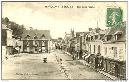 BEAUMONT-LE-ROGER  - Rue Saint-Nicolas