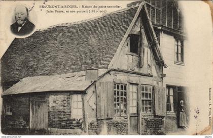 CPA BEAUMONT-le-ROGER - Maison du poete tonnelier Jules Prior (129228)