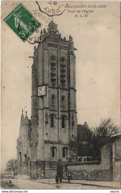 CPA BEAUMONT-sur-Oise - Tour de l'Eglise (44857)