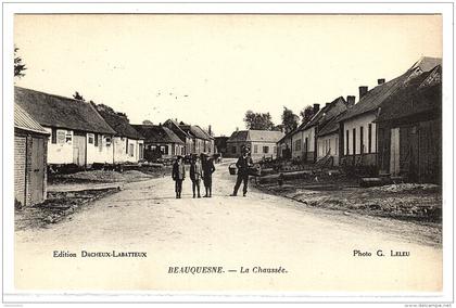 BEAUQUESNE (80) - La Chaussée - Ed. Dacheux-Labatteux