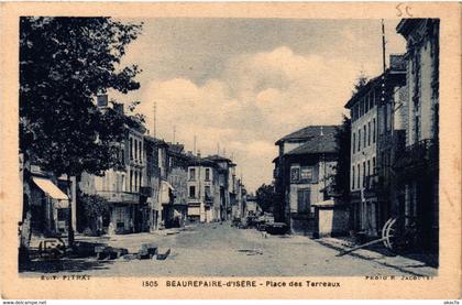 CPA BEAUREPAIRE - BEAUREPAIRE-d'Isere - Place des Terreaux (489233)