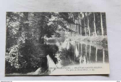 Beauvais sainte Hélène, lycée Félix Faure, vue prise du grand relais, Oise 60