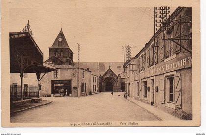 Beauvoir sur Mer : Vers l'église