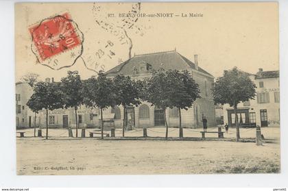 BEAUVOIR SUR NIORT - La Mairie