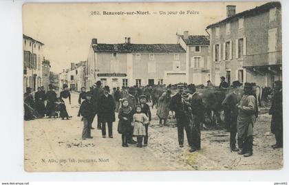 BEAUVOIR SUR NIORT - Un jour de Foire