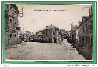 BECHEREL -- Le  Faubourg berthault