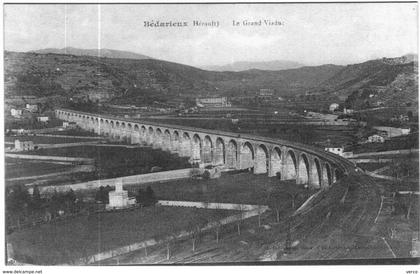 Carte Postale Ancienne de BEDARIEUX-Le Grand Viaduc