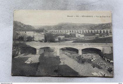O401, Bédarieux, vue du pont neuf, Hérault 34