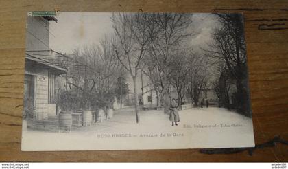 BEDARRIDES : avenue de la gare  ........... AT-15768